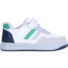 Moda Ayakkabı New Hunter 249 Buz-Yeşil Cilt Erkek Çocok Spor Ayakkabı