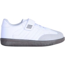 Moda Ayakkabı23 Moda Ayakkabı Sammix 047 Siyah-Beyaz Erkek Çocok Spor Ayakkabı