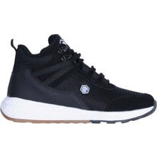 Moda Ayakkabı G-Class 2880 Siyah-Beyaz Erkek Çocuk Bot Ayakkabı