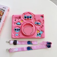 MobaxAksesuar Lenovo Tab M11 /tab K11 11INÇ 2024 Kılıf Cute Dolls Standlı Eğlenceli 3D Karekterli Çocuk Kılıfı TB330FU TB330XU TB331FC