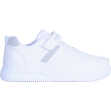 Moda Ayakkabı New Hunter 249 Beyaz Cilt Erkek Çocok Spor Ayakkabı
