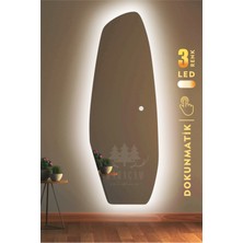 Karaçam Dekor LED Işıklı Asimetrik Boy Aynası