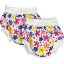 Sema Baby 2'li Desenli Lüks Alıştırma Külodu No.1 10-15 kg - Flowers