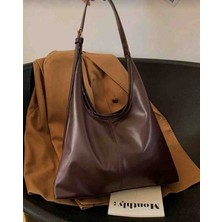 Densila Kadın Kahverengi Astarlı Omuz Çantası