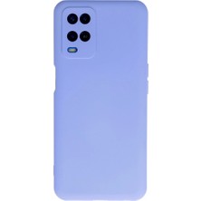CT Stones Oppo A54 4g Kılıf Nano Içi Kadife Silikon - Lila
