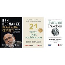 Scala Yayıncılık Karar Alma Cesareti+21 Yuzyil Para Politikalari+Paranin Psikolojisi=(3kitap)