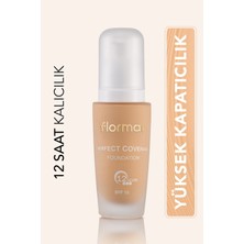 Flormar Su Bazlı Fondöten 103 Creamy Beige - 8690604085910  Kuru Normal Ciltler İçin Yüksek Kapatıcılık SPF 15