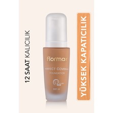 Flormar Yoğun Kapatıcı Su Bazlı Fondöten (Sıcak Alt Ton) - Perfect Coverage Foundation - 113 - 8690604247813