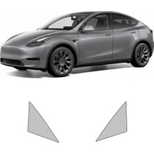 Fit PPF Tesla Model Y 2021 Juniper Ön Kelebek Cam, Hazır Kesim, 210 Mikron Ppf Tpu, Şeffaf Boya Koruma Filmi