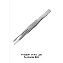 Atel-San Penset 14 cm Küt Uçlu Paslanmaz Çelik