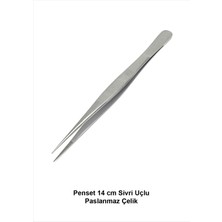 Atel-San Penset 14 cm Sivri Uçlu Paslanmaz Çelik