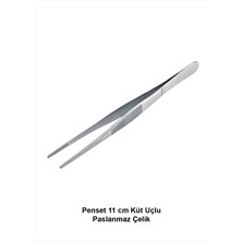 Atel-San Penset 11 cm Küt Uçlu Paslanmaz Çelik