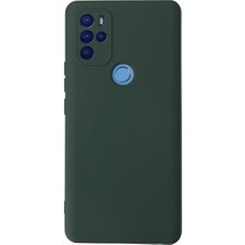 CT Stones General Mobile Gm 21 Pro Kılıf Nano Içi Kadife Silikon - Koyu Yeşil