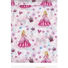 H&F Trendline Tek Kişilik Prenses Desen Nevresim Takımı 1 Yastık Kılıfı