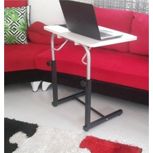 Depolife Notebook Laptop Sehpası Bilgisayar Ders Çalışma Masası Eğim Yükseklik Ayarlı Katlanır