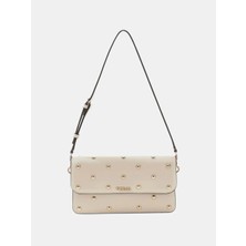 Guess Sadie Kapaklı Omuz Kadın Bej Omuz Çantası HWVG8118190-LTA