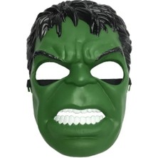 Seçkin Trend Yeşil Renk Süper Kahraman Dev Adam Hulk Maskesi