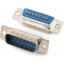 BK Teknoloji 2 Sıra 15 Pin D-Sub (DB15) Erkek Lehim Tipi Konnektör