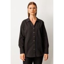 Ekol Önü Düğmeli Polo Yaka Gömlek 3549