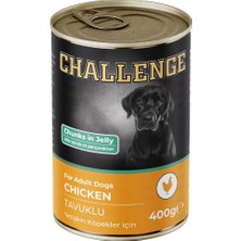 Challenge Tavuklu Yetişkin Köpek Konservesi 400 gr