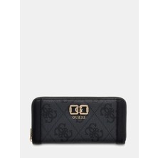 Guess Karnilla Logolu Büyük Boy Kadın Antrasit Cüzdan SWOS9901146-CLO