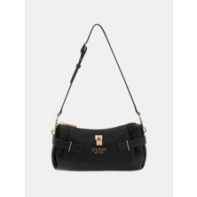 Guess Yesba Mini Üstten Fermuarlı Kadın Siyah El Çantası HWBG7833720-BLA