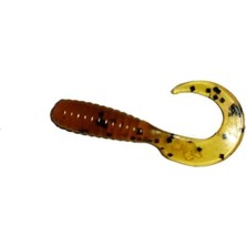 Sevimle Store Kurt Sahte Balık Yemi CT40 4 cm Kahverengi (2 Ad)