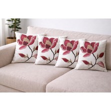 Özdağ Home Concept 2 Adet 3D Dijital Baskı Dekoratif Kırlent Kılıfı 43X43 cm – Tek Taraflı Baskı, Canlı Renkler