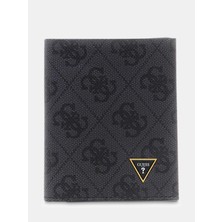 Guess Milano Erkek Siyah Kartlık SMMALOLEA49-BLA