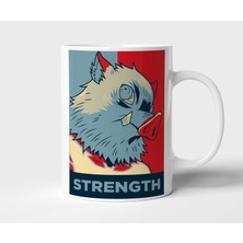 Inosuke Hashibira Demon Slayer Anime Tasarım Kupa - Hediyelik Kupa - Baskılı Kupa