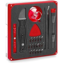 Sevimle Store Einhell 28 Parçalı Hassas ve Elektronikçi Tamir Seti (Hassas Uçlar, Tornavida Uç Tutucu, Eğimli Cımbız, Plastik Açma Aparatı, Levye, Açma Aleti, Açma Kazıyıcı, Plastik Vantuz) - 49115020