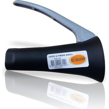 Sevimle Store Kapalı Metal Demir Hazneli Kovan Etrafa Saçmayan Kırılmayan Fındık Badem Ceviz Kıracağı