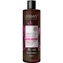 Sevimle Store Care Argan Oil & Keratin Besleyici ve Kırılma Karşıtı Saç Bakım Şampuanı, 350 Mililitre, Vegan