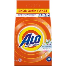 Sevimle Store 8 kg Kar Çiçeği Ferahlğı Beyazlar ve Renkliler Hızlı Çözülme Toz Deterjan