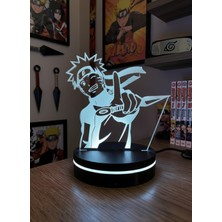 Eymi Design Naruto Itachi 3D LED Gece Lambası | Anime Severlere Özel Dekoratif Masa Lambası