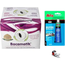 Sevimle Store Aspiratör Davlumbaz Baca Klapesi Silikonlu Set