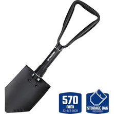 Sevimle Store WP335006 570MM Katlanabilir Çok Amaçlı Profesyonel Kamp Küreği