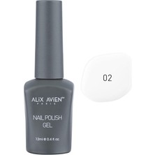 Sevimle Store Avıen Uv Kalıcı Beyaz Jel Oje 02 - Gel Polish- 12 ml