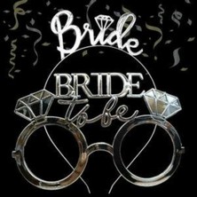 MerveliSait Bride To Be Taç ve Gözlük Gümüş Renk