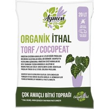 Sevimle Store Çiçekçilik 20 Litre Ithal Torf Cocopeat Özel Karışım Saksı Harcı Bitki Toprağı - Kokopit