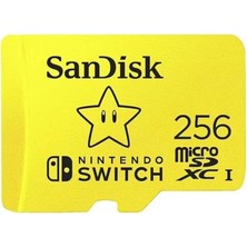 Sevimle Store Microsdhc Uhsı Card For Nintendo Switch 256GB, 100MB/S Read; 90MB/S Write