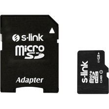 Sevimle Store SL-TF264 64 GB CLASS10 Adaptörlü Micro Sd Kart Bellek, 64GB Hafıza Kartı