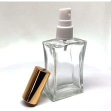 Sevimle Store Doldurulabilir Parfüm Kolonya Şişesi (Altın Kapak, 5 Li Paket)