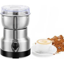 Sevimle Store Home 200 Watt Çelik Bıçaklı Kahve ve Baharat Öğütme Makinesi – Kompakt Öğütücü, Bebek Maması Hazırlığına Uygun, Paslanmaz Çelik Hazne, Elektrikli Baharat ve Kahve Değirmeni