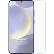 Sevimle Store Samsung Galaxy S24 Fe Tempered Glass Cam Ekran Koruyucu [galaxy S24 Fe ile Uyumlu Ekran Koruyucu - Şeffaf]