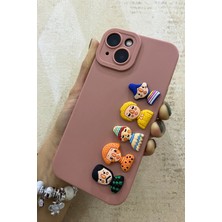 Boyraz Aksesuar iPhone 13–14 Uyumlu 3D Cartoon Tasarım Soft Silikon Kılıf (Renk Seçenekli)