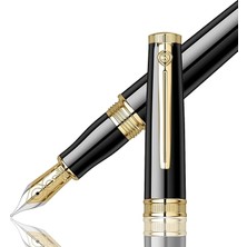 Sevimle Store Heritage Dolma Kalem Siyah Altın