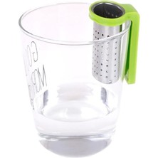 Sevimle Store Çelik Çay Süzgeci Asılabilir Bitki Çayı Süzgeci