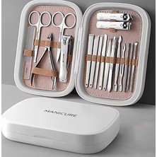 Sevimle Store 18 Parça Profesyonel Manikür Pedikür Seti Karbon Çelik Yeni Tasarım