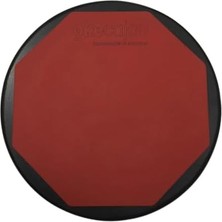 Sevimle Store 10 Inç, Tek Taraflı, Kauçuk, Drum Pad, Davul Çalışma Pedi, Bateri, Pad Krmz